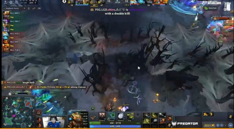 《DOTA2》ESL 梦幻联赛赛报S20：Pakazs剑圣团战乱斩无敌 EG算计BP出成效扳回一局