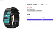 （新闻）《KOSPET Tank X1》智能手表今日发售：1.47 英寸 AMOLED 显示屏