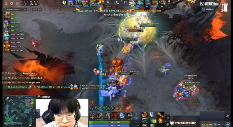 《DOTA2》ESL 梦幻联赛赛报S20：Pakazs剑圣团战乱斩无敌 EG算计BP出成效扳回一局
