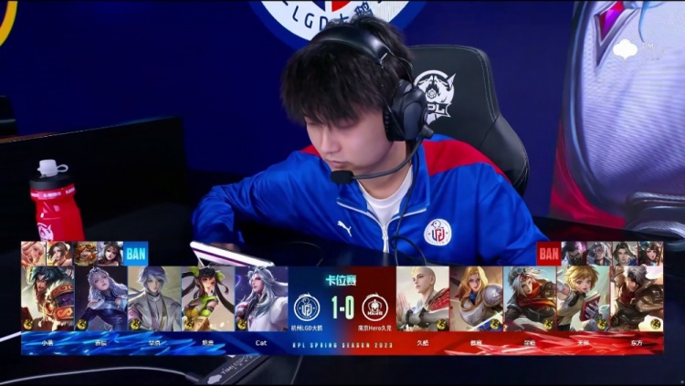 《王者荣耀》2023 KPL春季赛赛报：赤辰绝活露娜未尝败绩！LGD 2-0 Hero