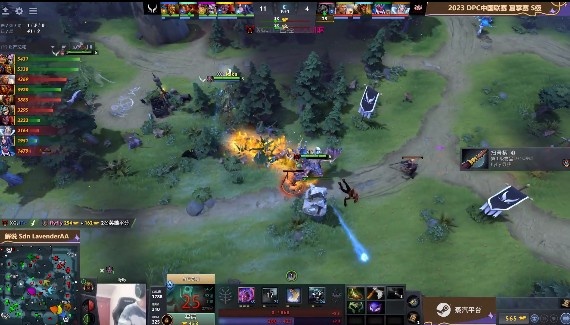 《DOTA2》DPC中国联赛赛报：Ghost炼金自爆白给 Xm惩戒骑砍翻全场 PK1-0XG