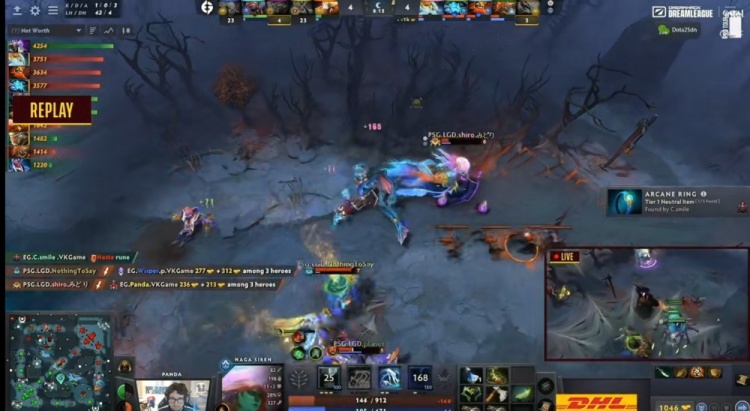 《DOTA2》ESL 梦幻联赛赛报S20：Pakazs剑圣团战乱斩无敌 EG算计BP出成效扳回一局