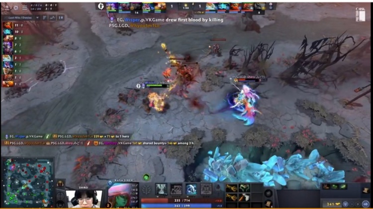 《DOTA2》ESL 梦幻联赛赛报S20：Pakazs剑圣团战乱斩无敌 EG算计BP出成效扳回一局